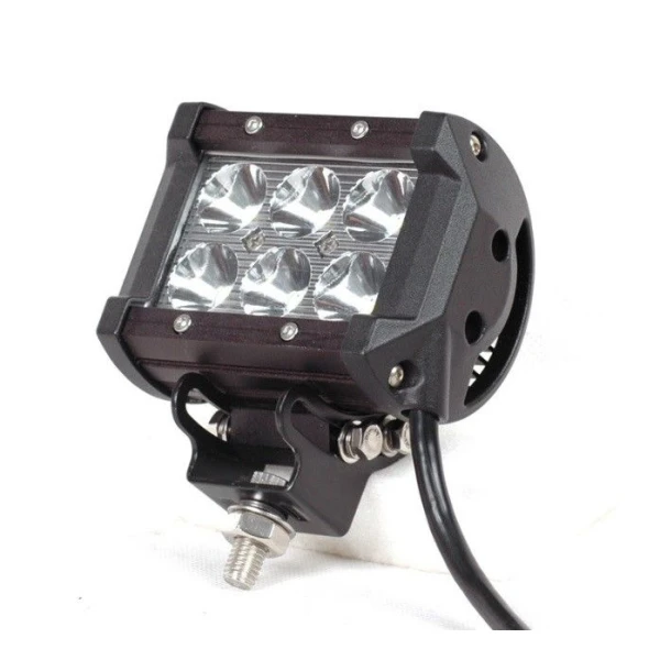 High Quality 18W 12V-24V LED Driving Light, 6000K white spot beam. IP67 waterproof, fits 4WD, trucks, SUVs, boats & more. FREE Delivery!