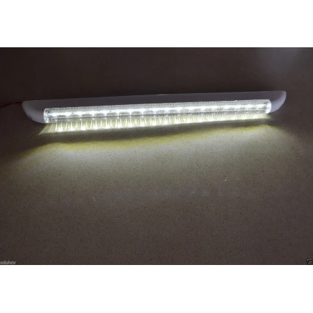 Brand New Interior Light Strip Bar – 18 SMD LED Roof Dome Lamp, 12V, Ultra Bright White, Low Power Consumption