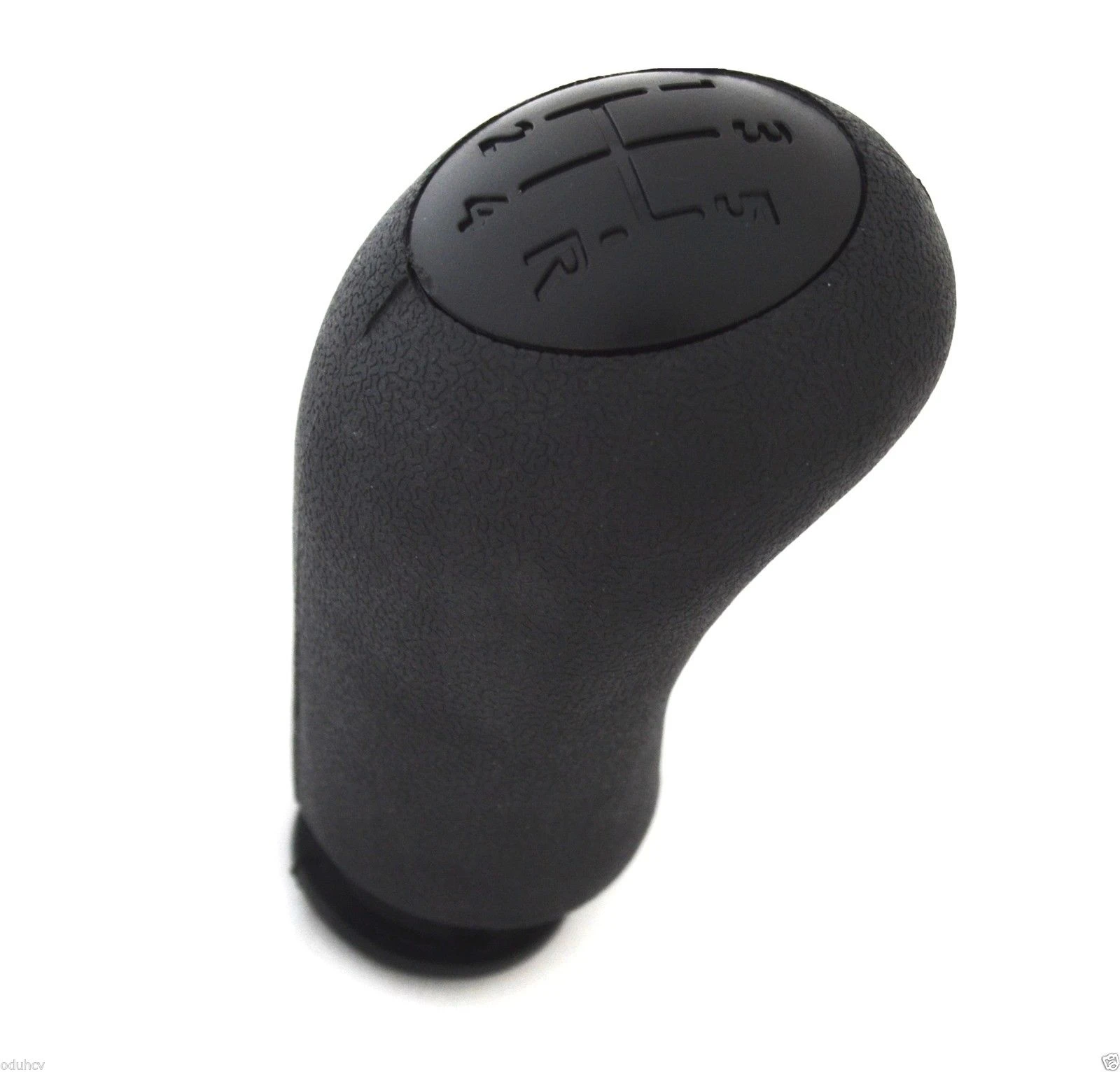 Gear Shift Knob for Renault Megane II, Clio III, Kangoo, Scenic II | 5-Speed | Black Rubber | OEM Replacement