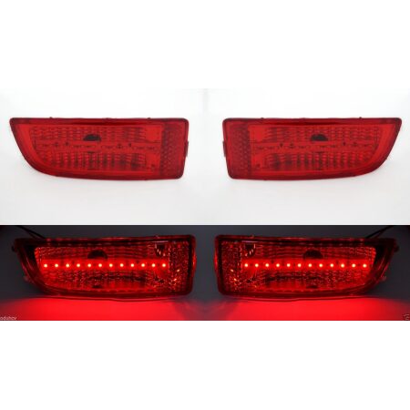 2 pcs LED Red Rear Tail Marker Lights for Mercedes Sprinter W906 (2006-2015)