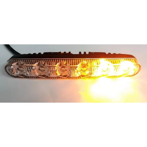 set of 2 pcs LED DRL Daylights + Running Dynamic Indicators 12V for Camper Caravan Bus Van Car Horsebox
