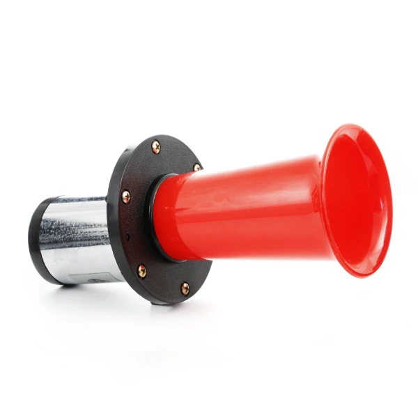 Air Horn Trumpet – Retro Vintage Chrome Klaxon Horn 110dB for 12V Vehicles | Loud Classic Sound