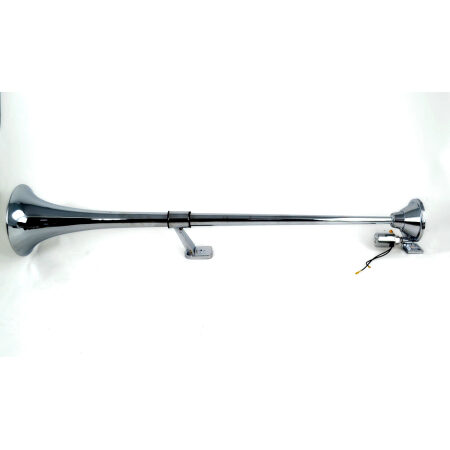 High Quality Chrome Finished Metal Air Horn 12V - 24V 175db