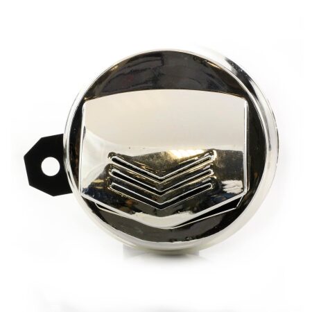 12V Klaxon Air Horn - Powerful Electromagnetic Disc Horn for Motorcycles, 110dB Sound