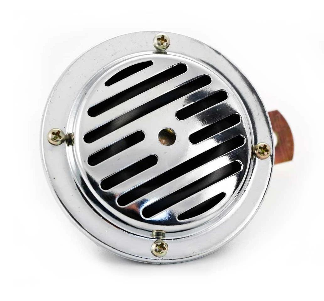 12V Klaxon Horn – Powerful Electromagnetic Horn for Cars, Vans, Buses, 105dB Sound