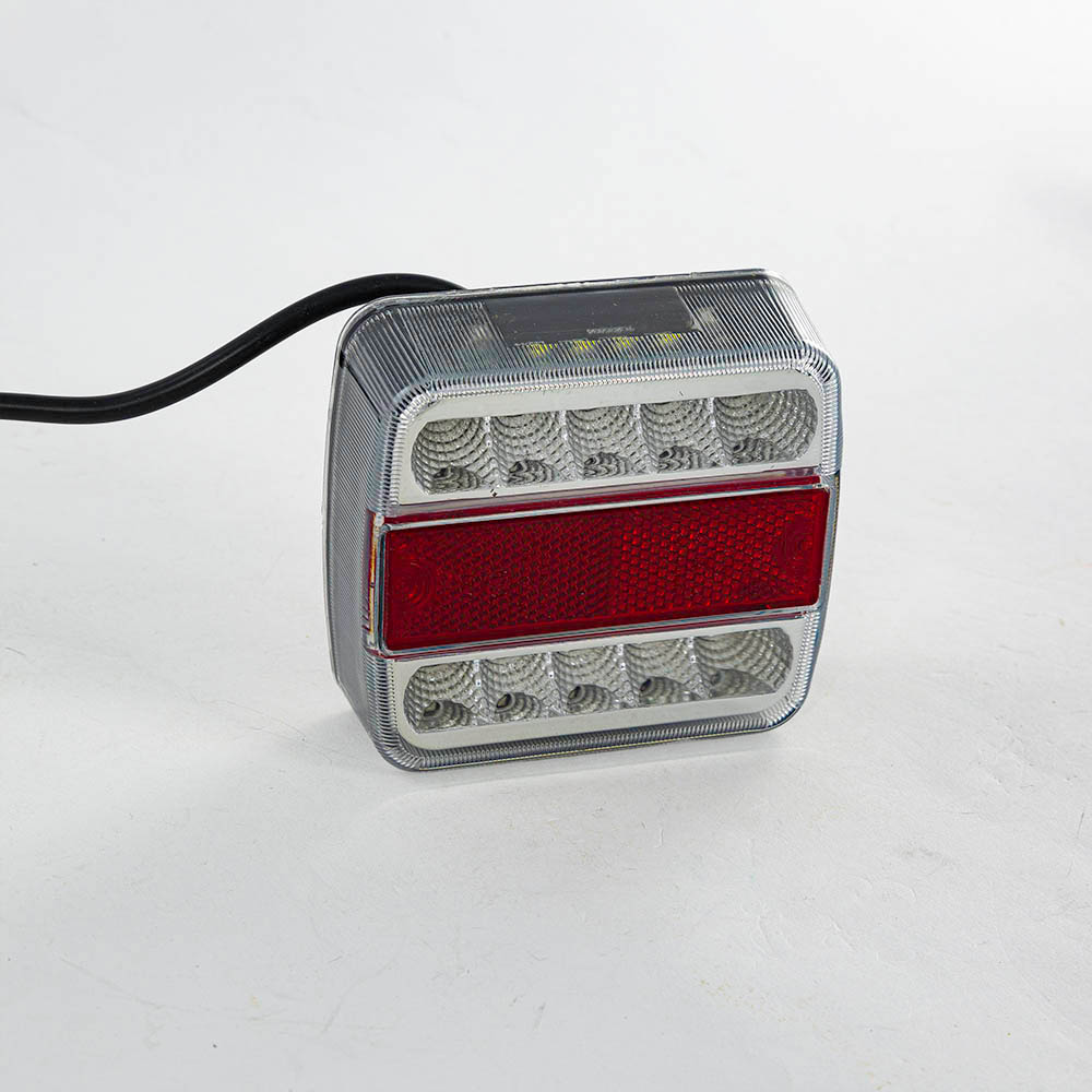 High Quality 2 pcs LED Rear Tail Lights - E4 Marked, Fully MOT Compliant Tail Lamps (12V-24V). FREE Delivery for UK mainland!