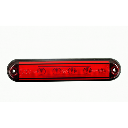 LED Rear Tail Light - E9 Third Stop Brake Light, IP68 Waterproof, CE-Approved, 12V - 24V, Universal Fit