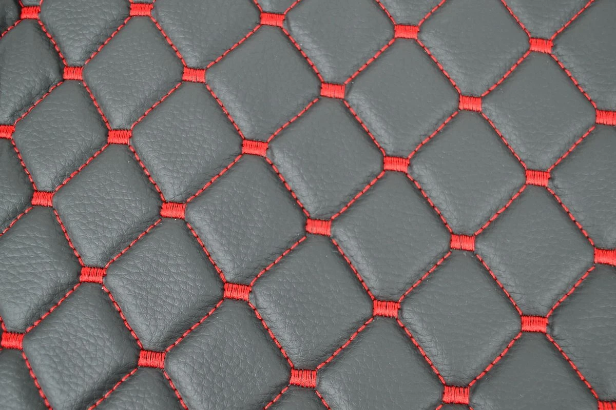Black and Red Stitches
