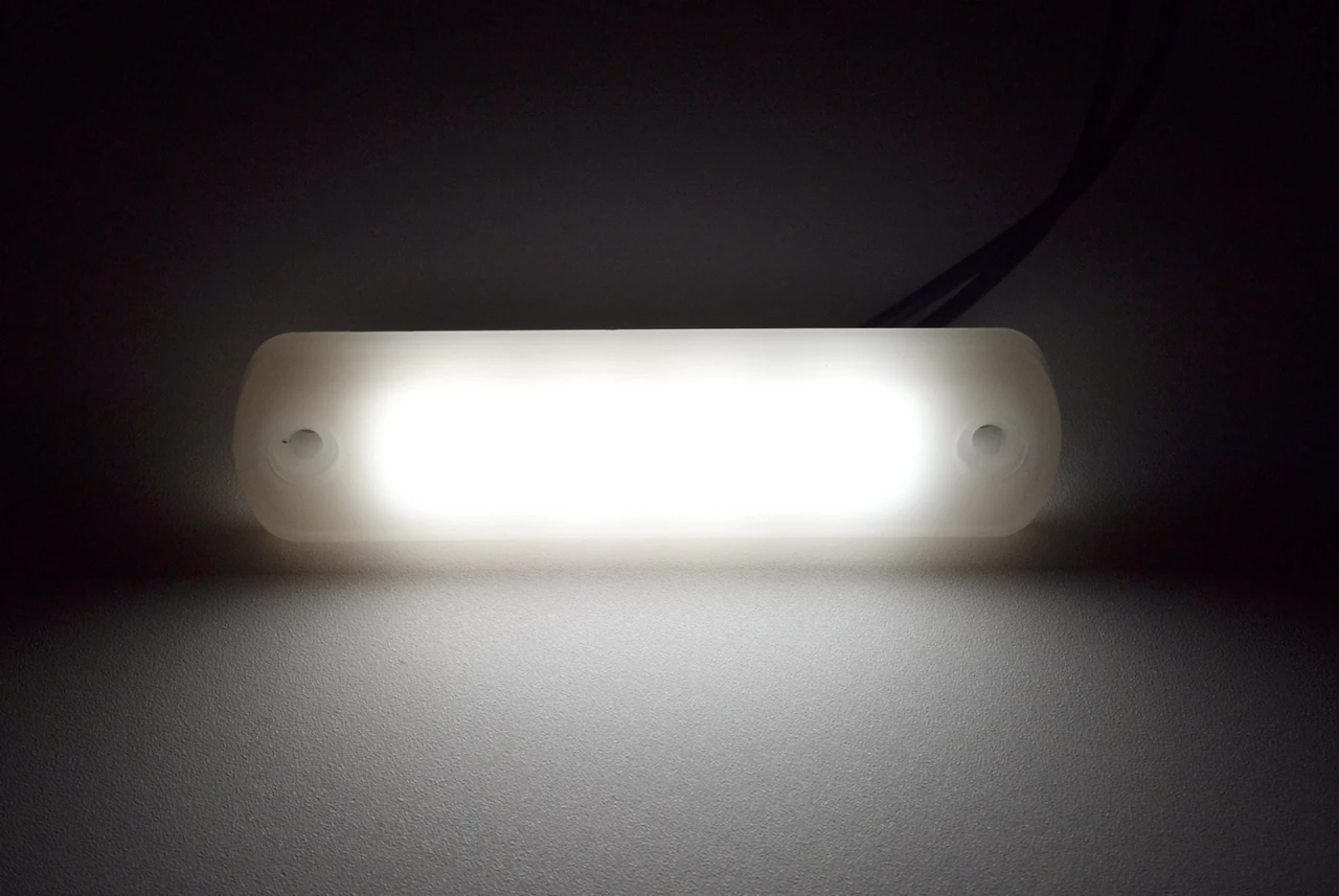 White Front Position Marker Lights