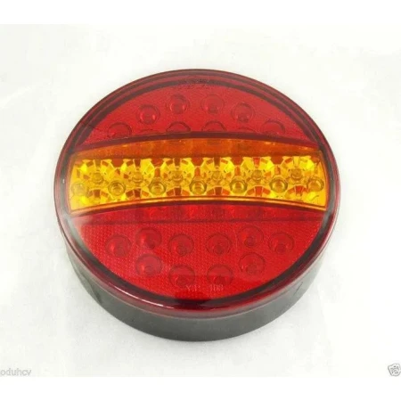2x 24V LED Rear Tail Combination Lights for Truck, Lorry, Chassis, and Tractor – ECE Approved, Waterproof, High Output LEDs