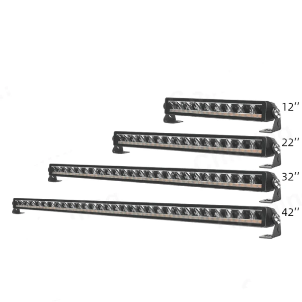 High Quality Amber LED Flash Light Bar – 5 Functions, 12V - 24V, Side/Rear Mounting, Length 540 mm. FREE Delivery for UK mainland!