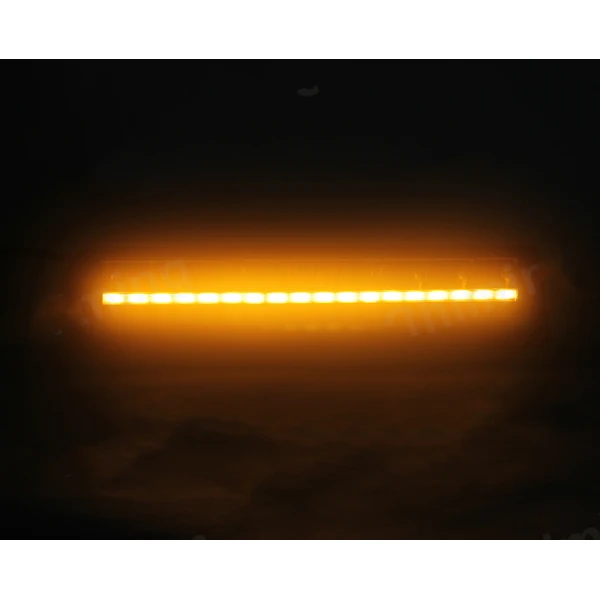 High Quality Amber LED Flash Light Bar – 5 Functions, 12V - 24V, Side/Rear Mounting, Length 540 mm. FREE Delivery for UK mainland!