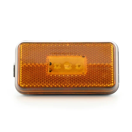 High Quality 2pcs Amber Side Marker Lights Lamp 3 LEDs for SCANIA P-G-R-T Series. E-Marked, 24V. OEM replace: 1737413. FREE UK delivery!