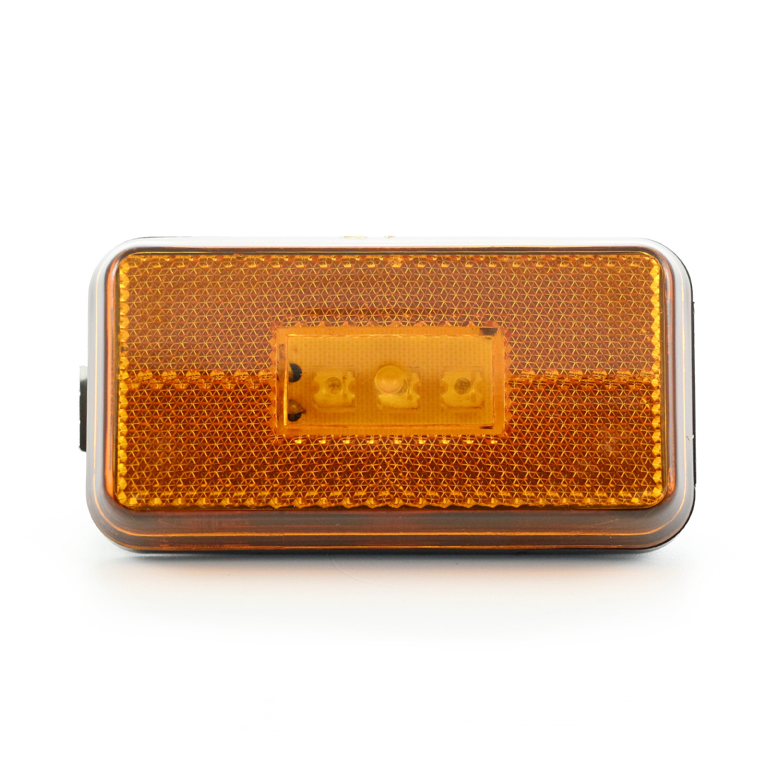 24v-side-marker-lights-for-scania-p-g-r-t High Quality 2pcs Amber Side Marker Lights Lamp 3 LEDs for SCANIA P-G-R-T Series. E-Marked, 24V. OEM replace: 1737413. FREE UK delivery!