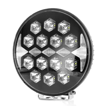 High-Intensity 140W LED Light Bar - 8000 Lumens, White DRL & Spot Light, IP67 Waterproof