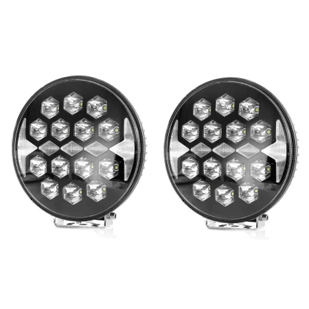 High Quality 2 pcs LED Work Light Bars -140W, 8000 Lumens, White Day Driving & Spot Light, IP67 Waterproof. FREE Delivery for UK and Europe!