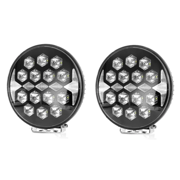 High Quality 2 pcs LED Work Light Bars -140W, 8000 Lumens, White Day Driving & Spot Light, IP67 Waterproof. FREE Delivery for UK and Europe!