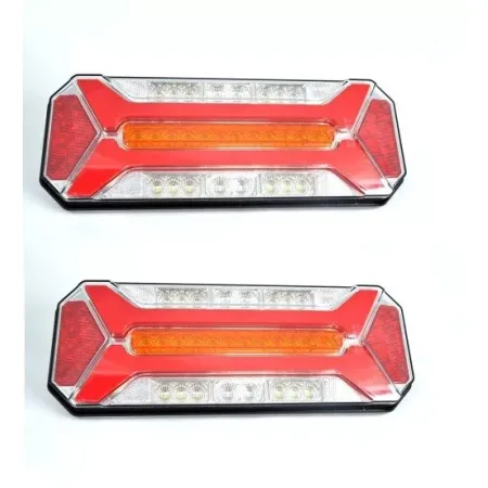 FREE Delivery for UK and Europe! High Quality Multifunction Rear Lights with Dynamic LED Indicator for Trucks, Cars, Caravans (12V/24V).