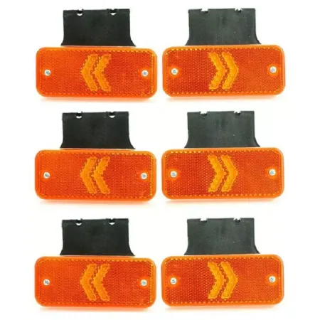 FREE Delivery for UK mainland and Europe! High-Quality Amber LED Arrow Marker Lights (12V-24V, Made in Europe), Waterproof.