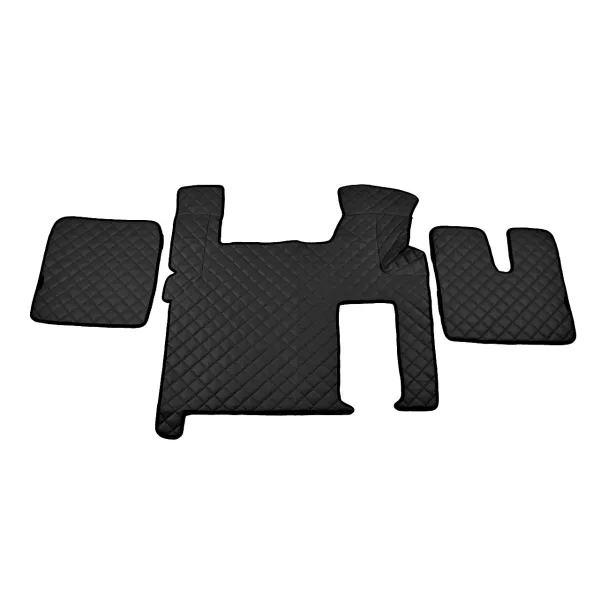 High Quality MAN TGX Floor Mats Engine Cover Eco Leather Automatic RHD (2010–2018). FREE Delivery for UK and Europe!