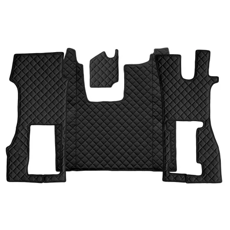 FREE Delivery! Premium eco leather set for Scania R floor mats (2016+). Available in 18 stylish color options. LHD version on request.