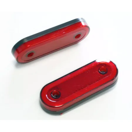 FREE Delivery for UK mainland and Europe! High-Quality 2 pcs Red Rear Marker Lights, 12V-24V, Made in Europe, Waterproof.