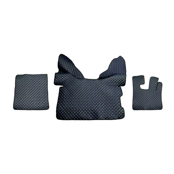 Ardillion High Quality Black Eco Leather Floor Mats for DAF XF 105-106 Auto