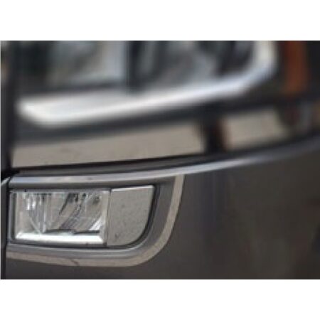 2x Stainless Steel Fog Lights Decoration for Scania S/R 2016+