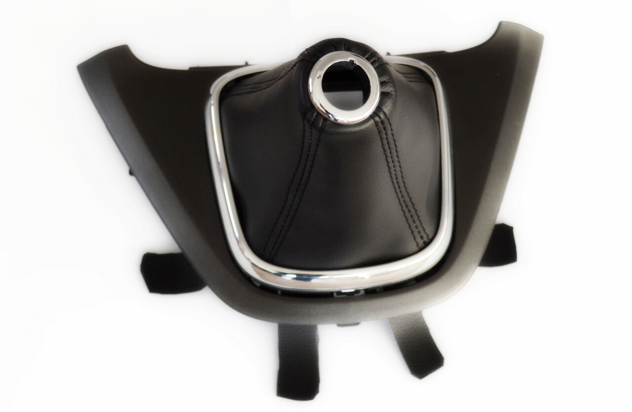 PU Black Leather Gear Stick Shift Boot Gaiter for Honda CR-V III  2007-2012
