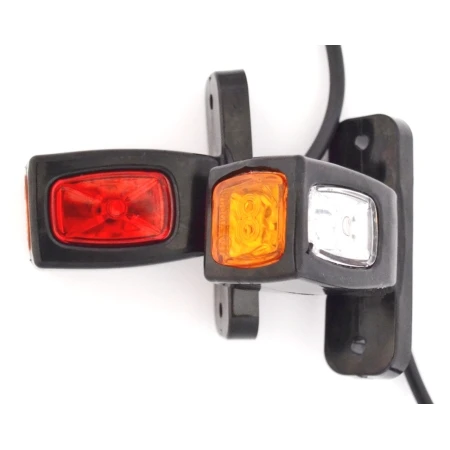 2 x Side Rear Marker LED Lights 12V Trailer Lorry Bus Van for Renault Peugeot