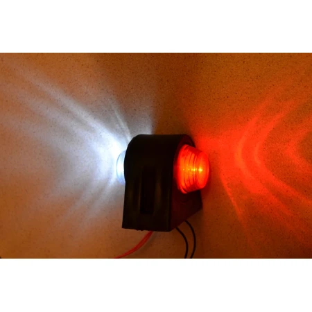 2 NEW SMD LED 12V 24V SIDE MARKER LIGHTS TRAILER TRUCK LORRY MOTORHOME CHASSIS