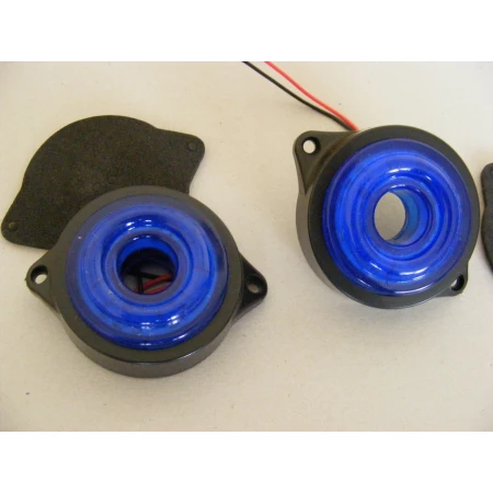 2x 24V Rotating/Running LED Blue Side Marker Lights for Mercedes Renault Ford