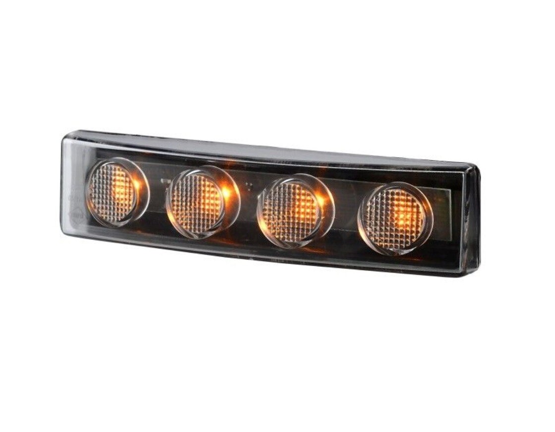 1x LED Front Sunvisor Marker Orange Light OEM 1910437 for Scania P/R/G series