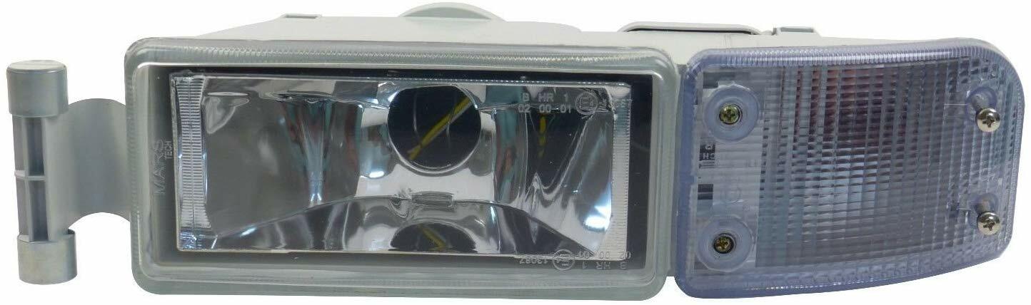 for MAN TGA / TGL / TGM Left Fog Light with Indicator (2000–2009) – Front Lamp Clear Lens OEM 81253206113