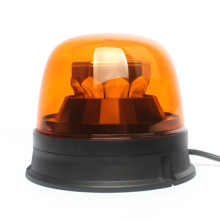 1x 12/24V Orange Amber LED Recovery Emergency Light Beacon Truck Tractor Bus