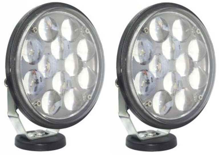 2x Spot LED Lights 36W 6500K High Low Beam IP67 Waterproof 9-36V