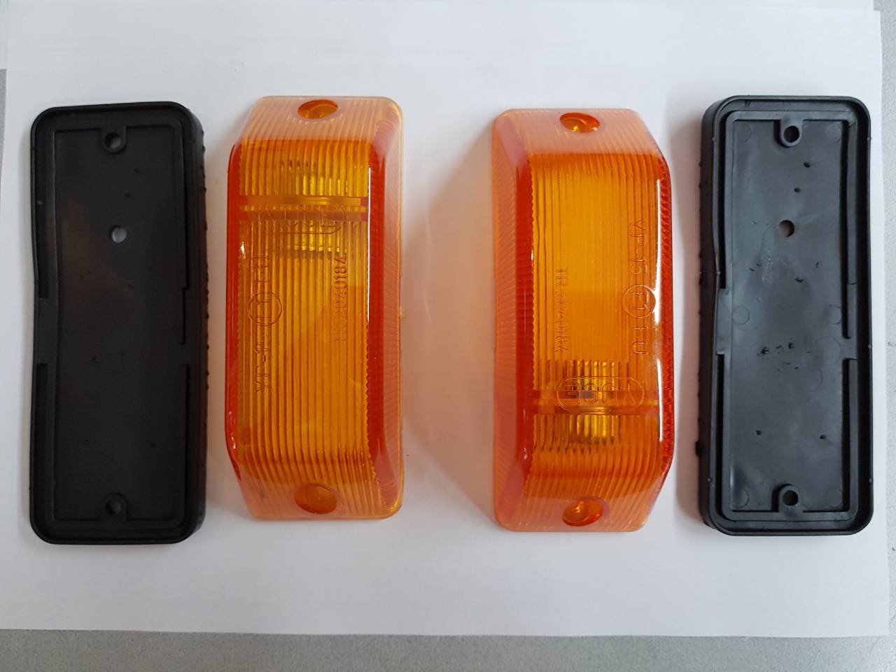 2x Orange Amber Side Indicator Lights Lamps for Mercedes Sprinter 903 1995-2006