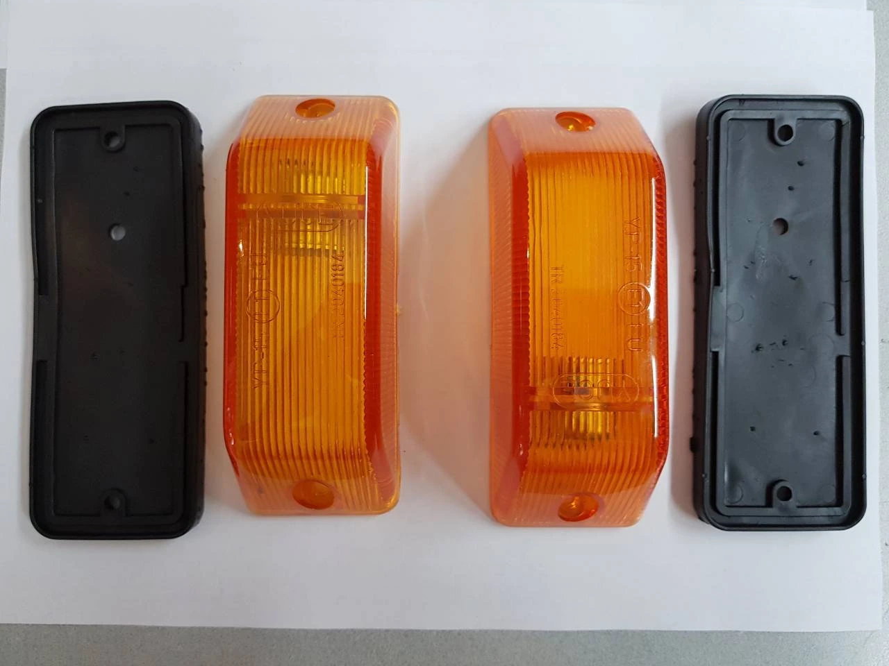 2x Orange Amber Side Indicator Lights Lamps for Mercedes Sprinter 903 1995-2006