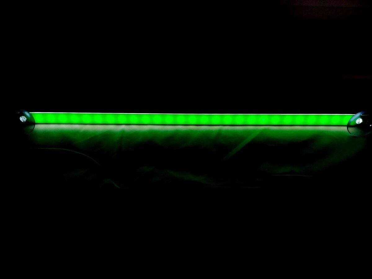 12V 24V LED Green Cabin Light Interior Flag