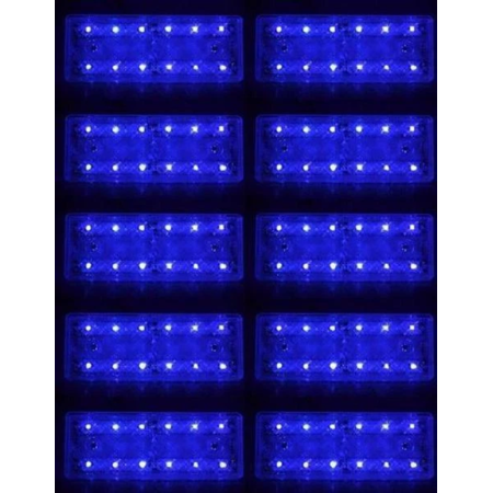 Blue Side marker lights