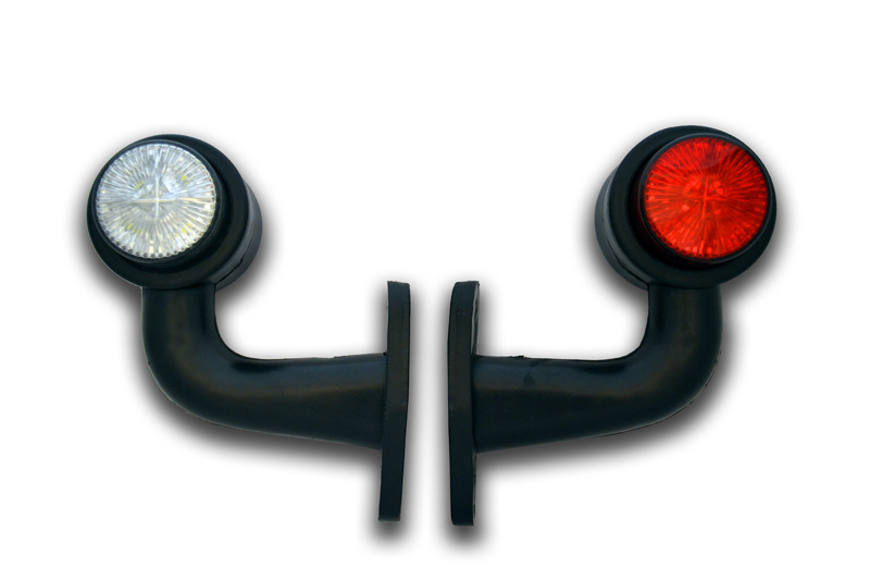 2 pcs LED 12V Stalk Side Marker Light