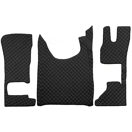 Eco Leather Floor Mats + Engine Cover for DAF XG/XG+ 2021+