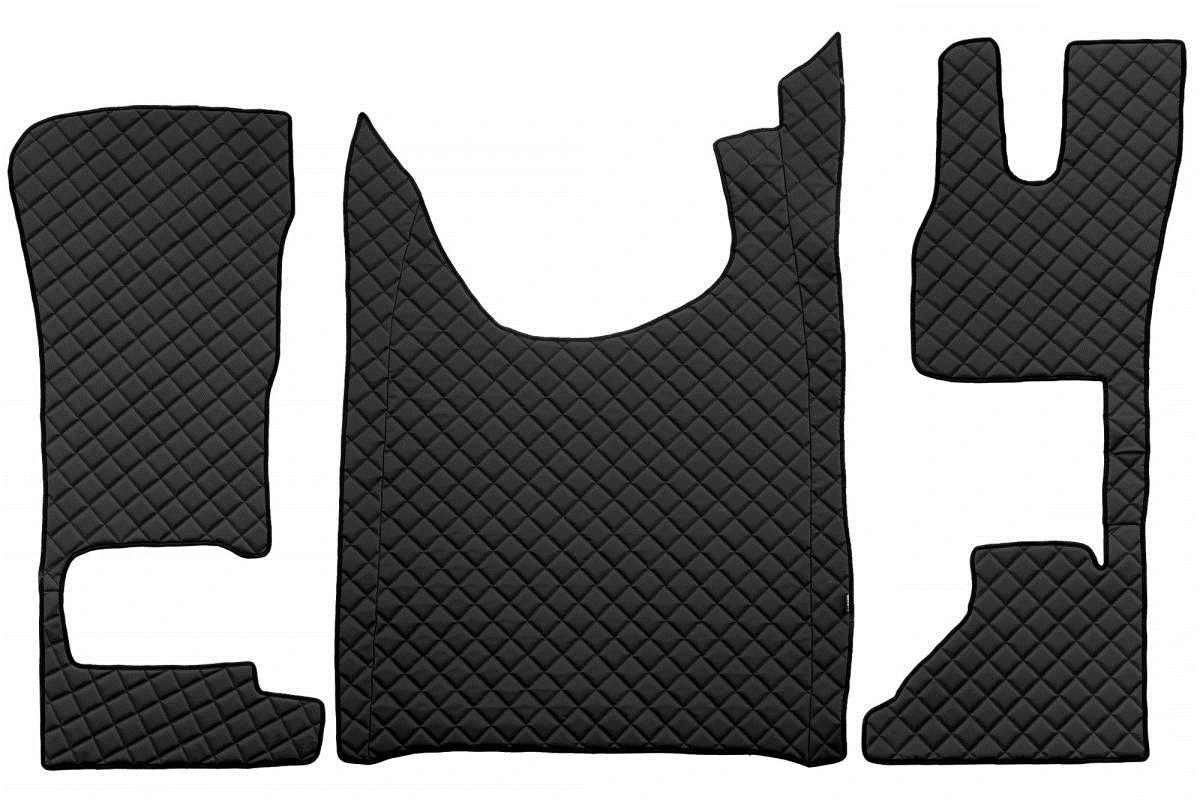 Eco Leather Floor Mats + Engine Cover for DAF XG/XG+ 2021+