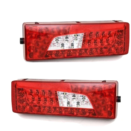 2 x LED TAIL LIGHTS Complete Units Rear Lamps Replacement parts for SCANIA