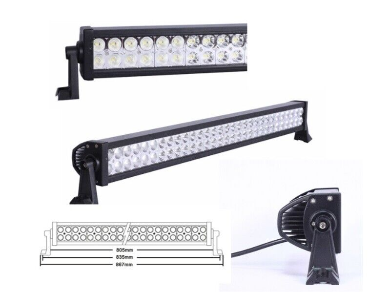 SPOT LED Light Bar 180W 850mm 6500K White Off Road Driving Light