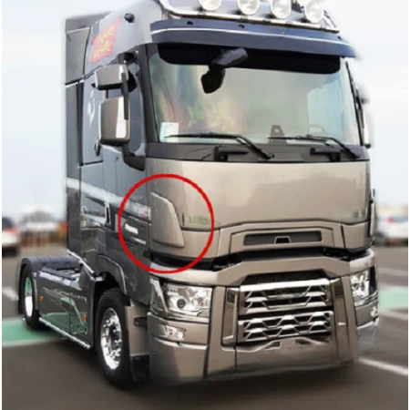 Dust Stone Front Door Guard Dirt Deflectors Side Decorations for Renault T