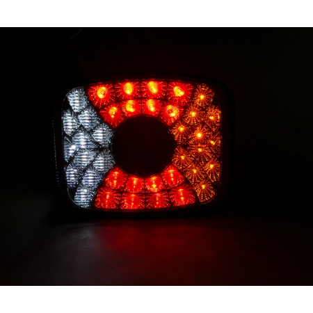 1x Rear Tail Light 24V LED Indicator Stop Light for Scania Volvo Iveco Trucks