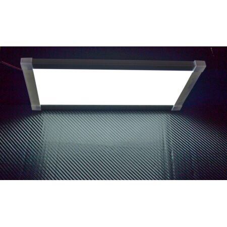 12V LED Dome Light 330x150mm – White Interior Roof Ceiling Lamp for Van Camper Caravan Bus