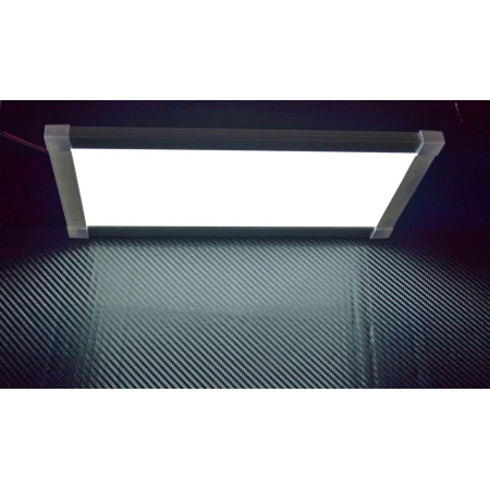 1 x 12V White LED Dome Light Van Camper Caravan Bus Roof Lamp 330 x 150 mm