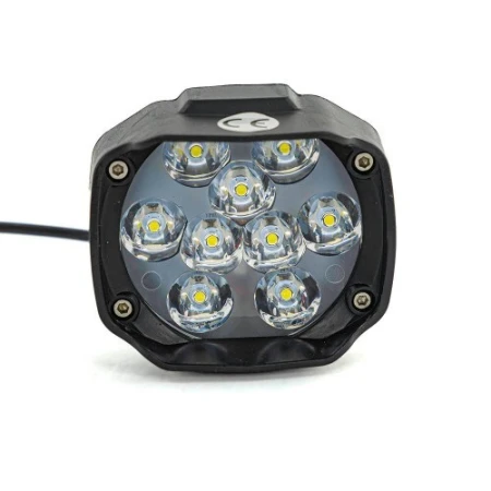 LED Headlight Front Spot Halogen Light 83mm for Motorcycle Scooter Car